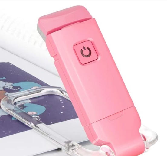 LED USB Rechargeable Book Reading Light Brightness Adjustable Eye Protection Clip Book Light Portable Bookmark Read Light - Image 6