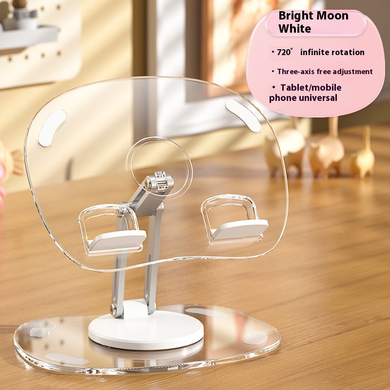 Tablet Computer Stand Aluminum Alloy Desktop Lazy Metal Cellphone Holder - Image 8