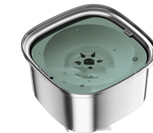 Pet Stainless Steel Water Bowl Large Capacity Floating - Image 8