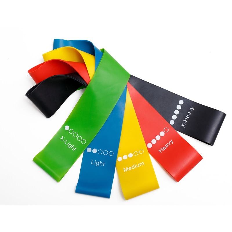 Yoga Resistance Rubber Bands Indoor Outdoor Fitness Equipment 0.35mm-1.1mm Pilates Sport Training Workout Elastic Bands - Image 9