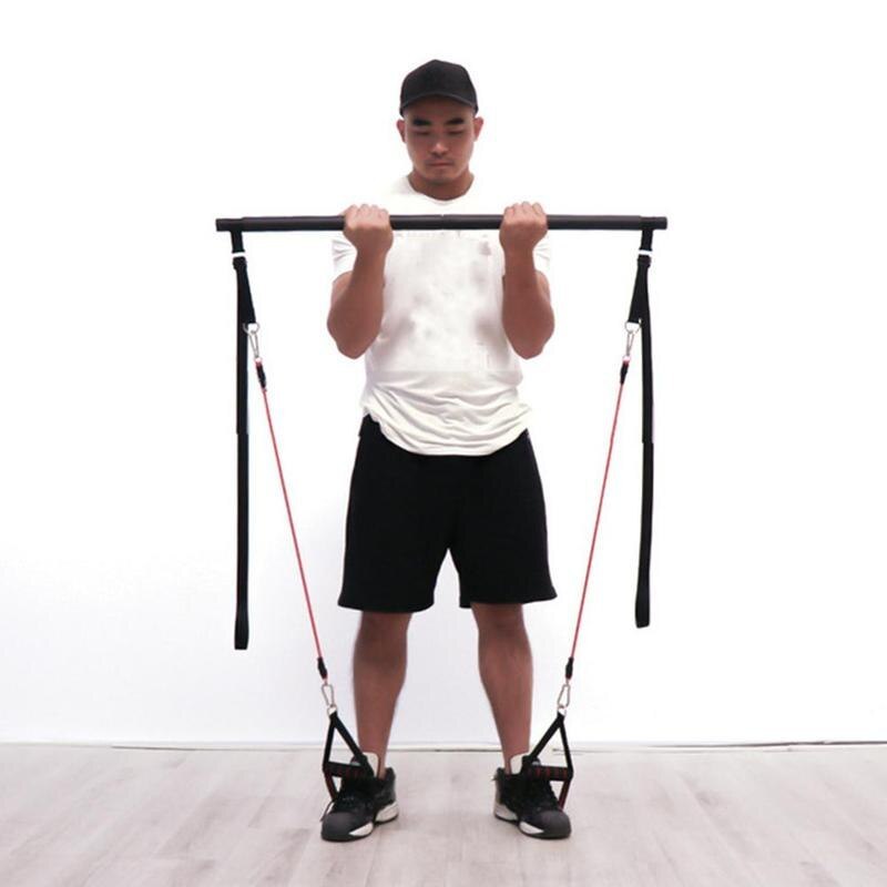 Pilates Bar Kit With Resistance Bands Portable Home Gym Workout Equipment Perfect Stretched Fusion Exercise Bar And Bands - Image 6