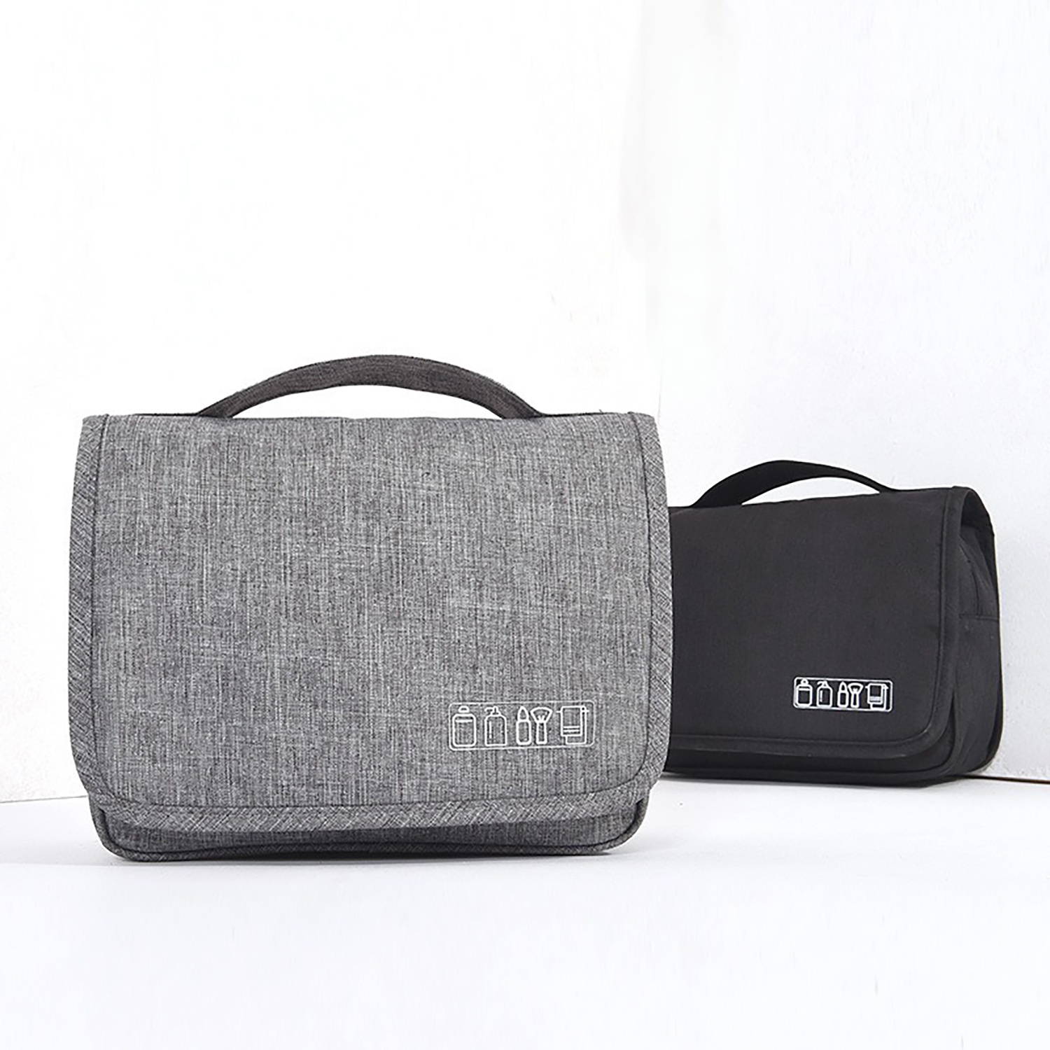 Travel Hanging Toiletry Bag Travel Kit Shaving Bag Waterproof Large Makeup Bag Wash Bag Makeup Organizer Cosmetic Case Puffy Makeup Cosmetic Bag Organizer, Carry-on Travel Accessories - Image 7