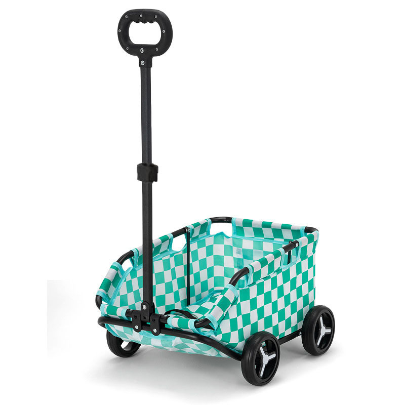 Pet Stroller Dog Cat Trolley Out Small Pet Cart Portable Foldable Storage Car - Image 6
