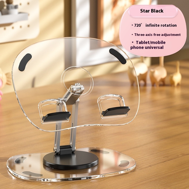 Tablet Computer Stand Aluminum Alloy Desktop Lazy Metal Cellphone Holder - Image 3