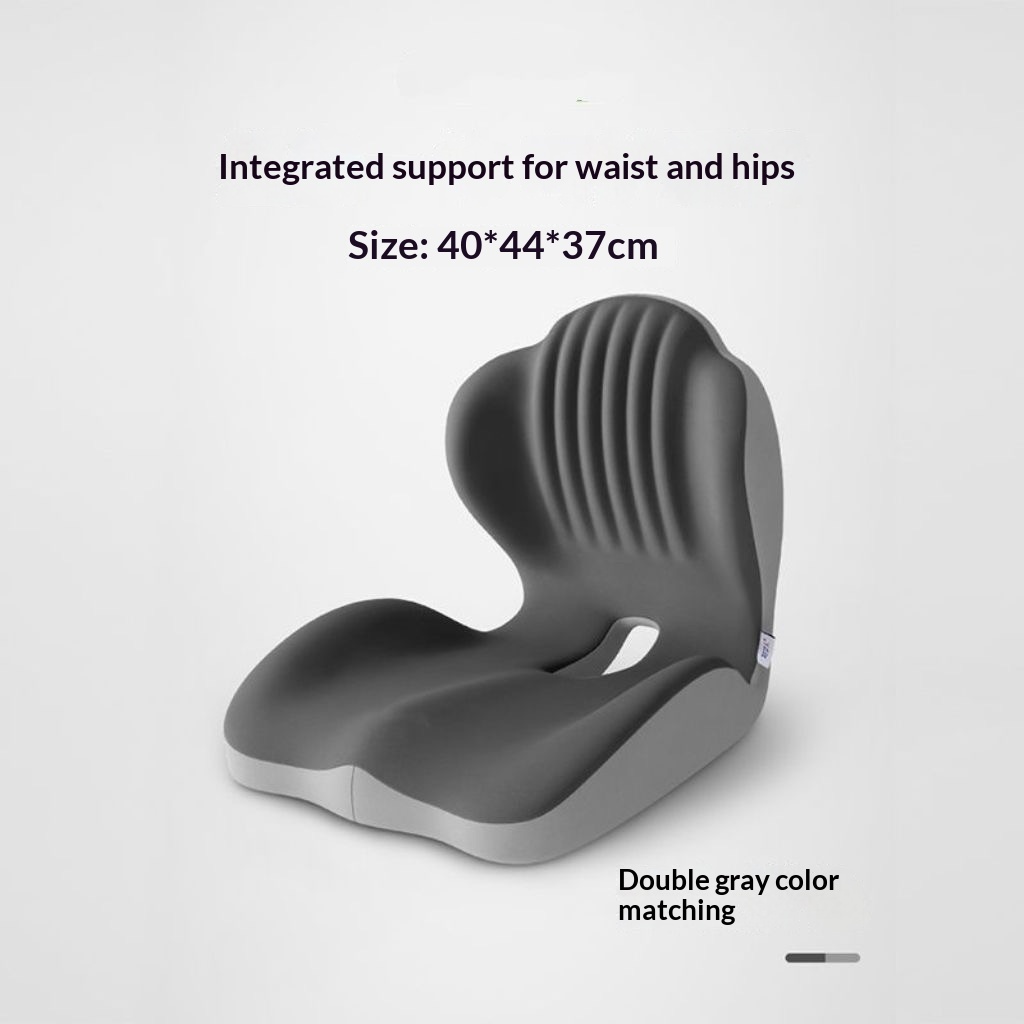 Ergonomic Lumbar Support Seat Cushion - Posture Correcting Memory Foam Chair Pad for Students Office Home Use - Image 7